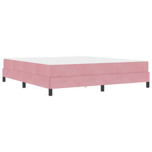 Boxspringbett Rosa 180x200 cm mit Matratze