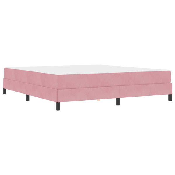 Boxspringbett Rosa 180x200 cm mit Matratze