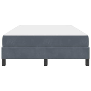 Boxspringbett Dunkelgrau 120x210 cm