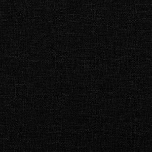 vidaXL LED Box Spring Bed with Mattress Black 180 x 200 cm Fabric