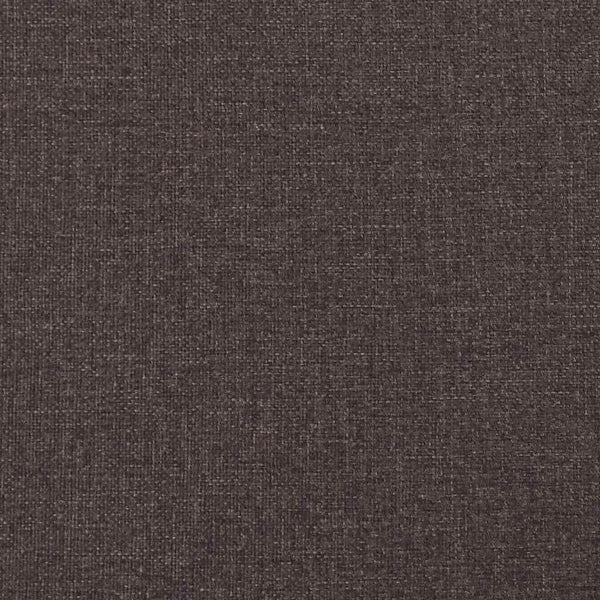 vidaXL LED Box Spring Bed with Mattress Dark Brown 180 x 200 cm Fabric