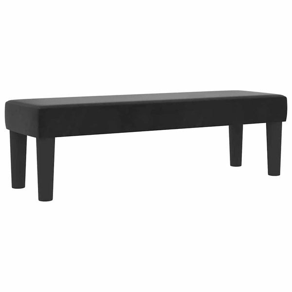 vidaXL Box Spring Bed with Headboard Black 200 x 120 cm Velvet