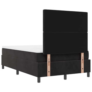 vidaXL Box Spring Bed with Headboard Black 200 x 120 cm Velvet