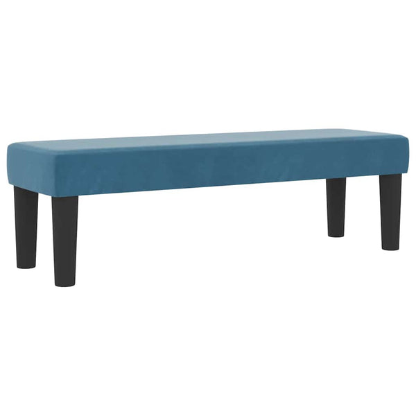 vidaXL Box Spring Bed with Headboard Dark Blue 200 x 120 cm Velvet