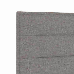 vidaXL Bed Frame with Headboard Taupe 80 x 200 cm Fabric
