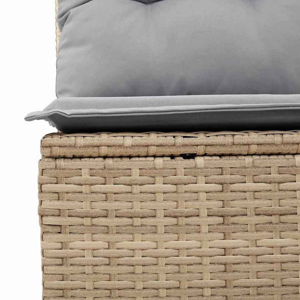Garten Sofa Set mit Stauraum, 8-teilig