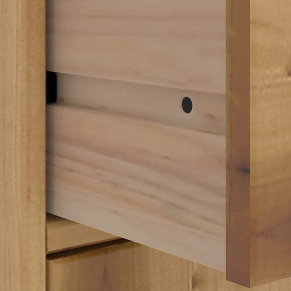 vidaXL Side Cabinets 6 pcs. ODDA 40x24x79 cm Solid Pine Wood