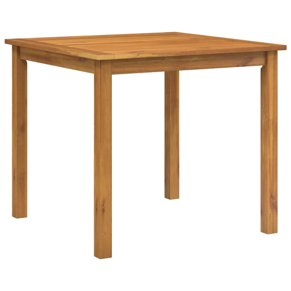 vidaXL Garden Dining Set 3 pcs Beige Solid Acacia Wood