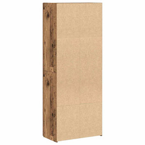 vidaXL Office Cabinet Reclaimed Wood 60 x 32 x 152.5 cm Engineered Wood