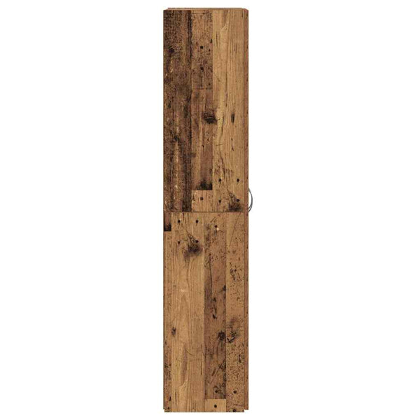 vidaXL Office Cabinet Reclaimed Wood 60 x 32 x 152.5 cm Engineered Wood