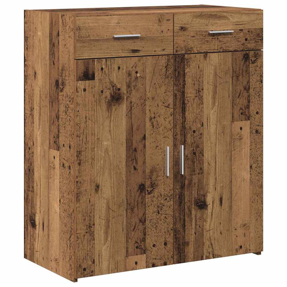 vidaXL Bathroom Cabinet Reclaimed Wood 80 x 42.5 x 93.5 cm Engineered Wood