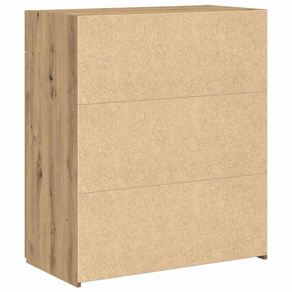 vidaXL Bathroom Cabinet Artisan Oak 80 x 42.5 x 93.5 cm Engineered Wood