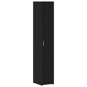 vidaXL Storage Cabinet 3 pcs Black Oak Look