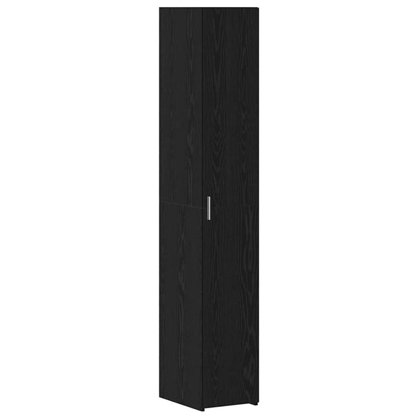 vidaXL Storage Cabinet 3 pcs Black Oak Look