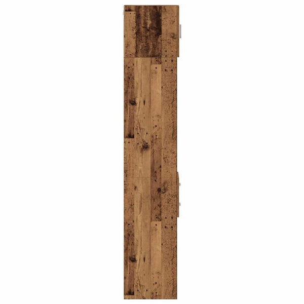vidaXL Storage Cabinet 2 pcs Reclaimed Wood 30 x 42.5 x 225 cm