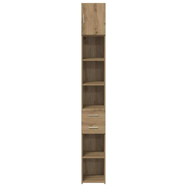 vidaXL Storage Cabinet 2 pcs Artisan Oak 30 x 42.5 x 225 cm