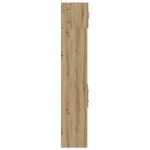 vidaXL Storage Cabinet 2 pcs Artisan Oak 30 x 42.5 x 225 cm