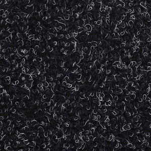 vidaXL Self-Adhesive Stair Mats 20 pcs. 65x21x4 cm Black Semi-Circular Large