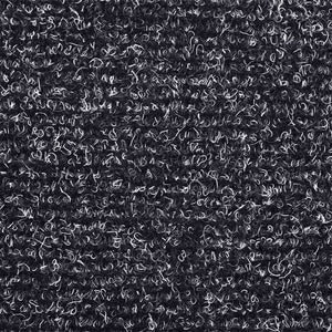 vidaXL Stair Mats Self-Adhesive 30 pcs 65x21x4 cm Dark Grey Semicircle Large