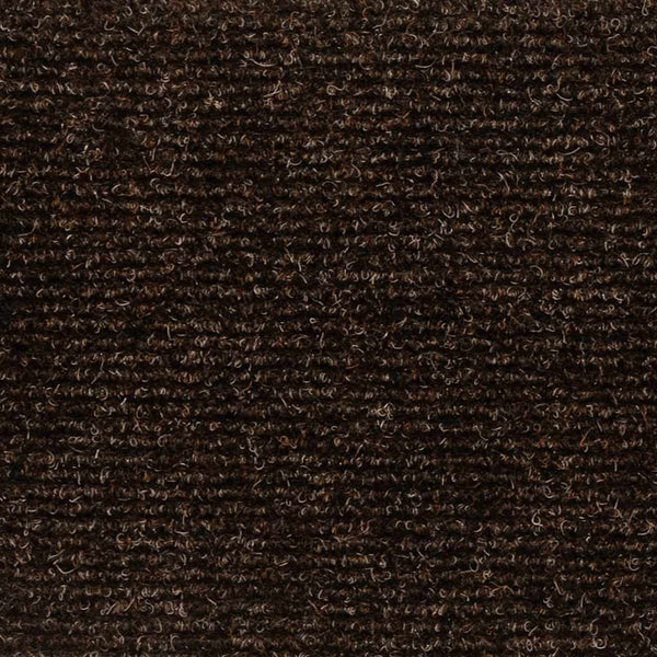 vidaXL Self-Adhesive Stair Treads 30 pcs. 56x17x3 cm Brown Semi-Circular