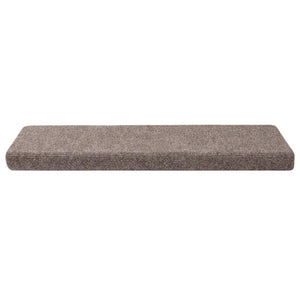 vidaXL Stair Mats Self-Adhesive 30 pcs. 65x21x4 cm Beige Rectangular Edge