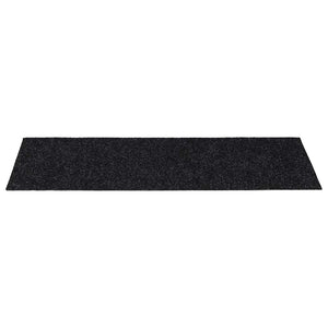 vidaXL Stair Mats Self-Adhesive 30 pcs 60x25 cm Black Rectangular