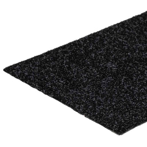 vidaXL Stair Mats Self-Adhesive 30 pcs 76x20 cm Black Rectangular