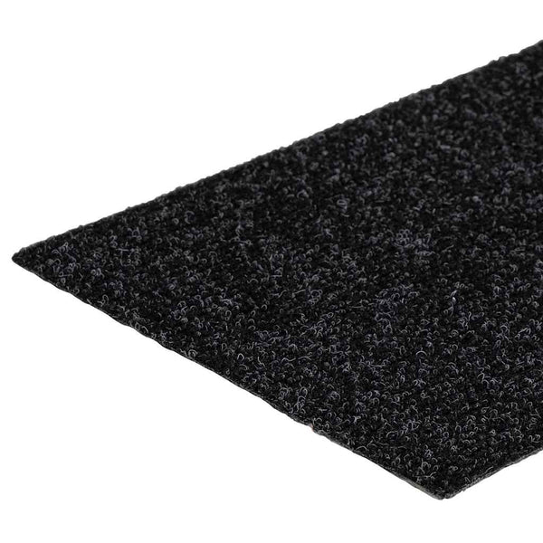 vidaXL Stair Mats Self-Adhesive 30 pcs 76x20 cm Black Rectangular