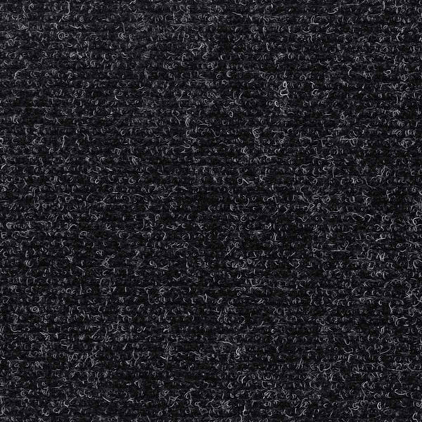 vidaXL Stair Mats Self-Adhesive 30 pcs 76x20 cm Black Rectangular