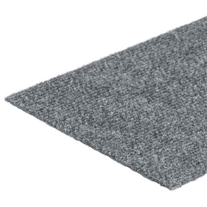 vidaXL Stair Mats Self-Adhesive 30 pcs 76x20 cm Light Grey Rectangular