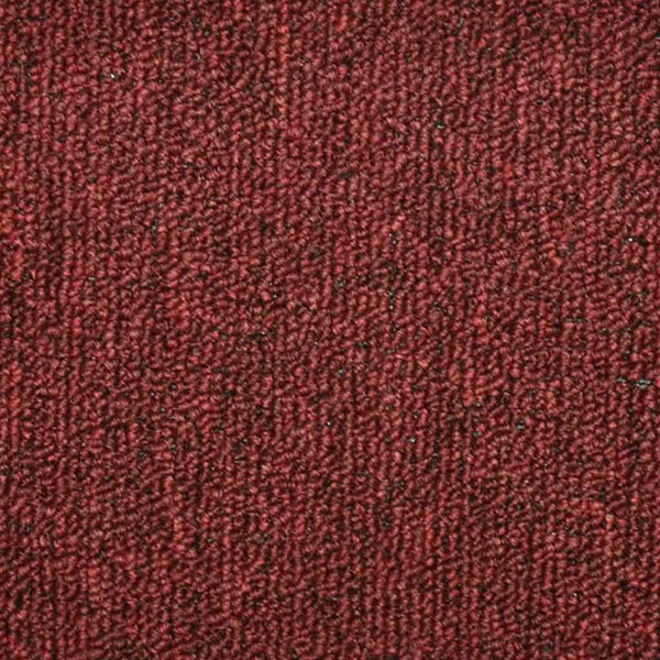 vidaXL Stair Mats 30 pcs 56x17x3 cm Burgundy Half Round