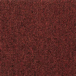 vidaXL Stair Mats 30 pcs. 65x21x4 cm Burgundy Rectangular Edge