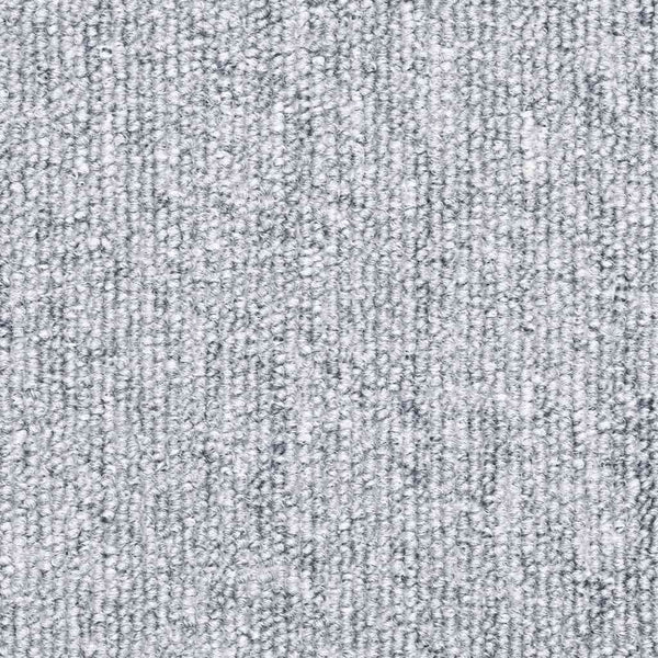 vidaXL Stair Mats 20 pcs. 56x17x3 cm Light Grey Semi-circular