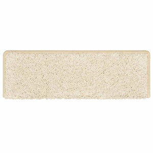 vidaXL Stair Mats 30 pcs. 65x21x4 cm White Rectangular Edge