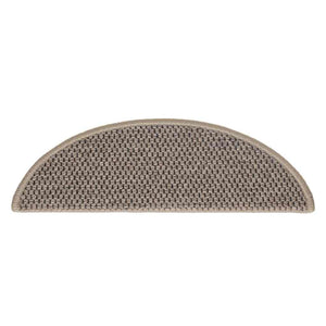 vidaXL Self-Adhesive Stair Treads Sisal Look 30 pcs 56x17x3 cm