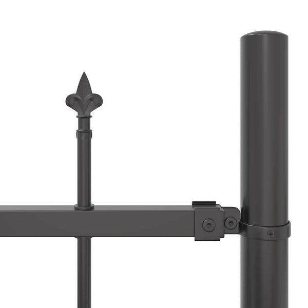 vidaXL Garden Fence Woerden 5 pcs Grey