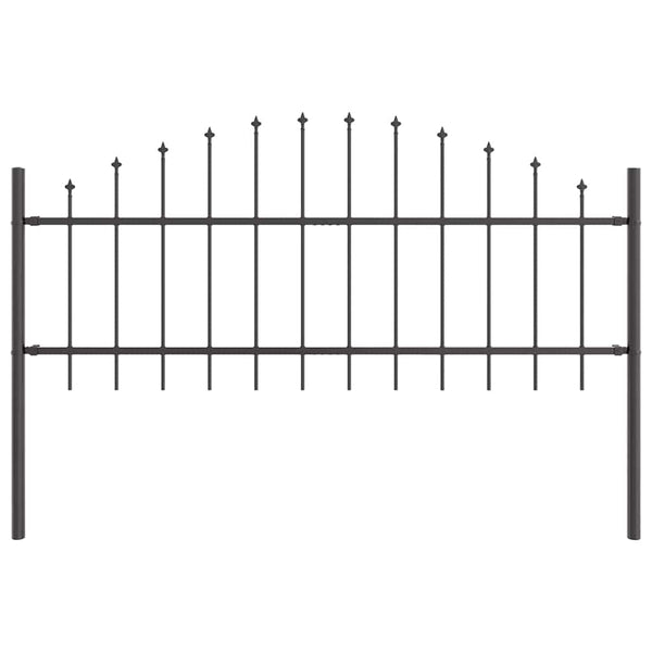 vidaXL Garden Fence Woerden 5 pcs Grey