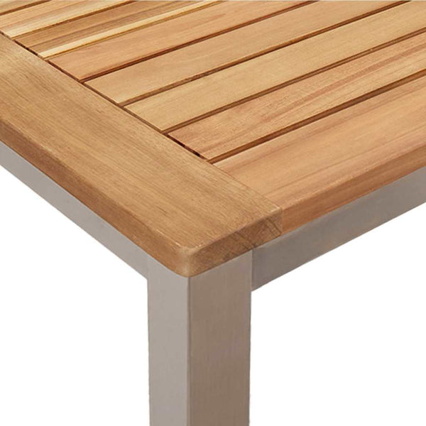 vidaXL Outdoor Table Set 3 pcs Brown Solid Acacia Wood