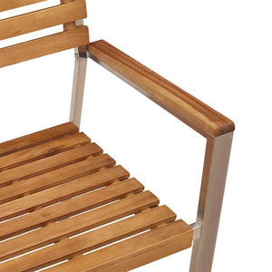 vidaXL Garden Chair 6 pcs Oil-Natural 56 x 54.5 x 87 cm Solid Acacia Wood