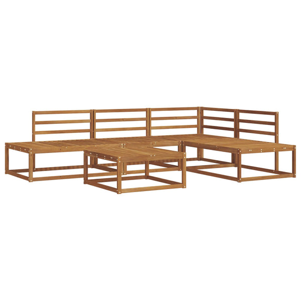 vidaXL 5 Piece Outdoor Sofa Set Solid Acacia Wood