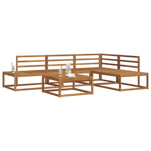 vidaXL 5 Piece Outdoor Sofa Set Solid Acacia Wood