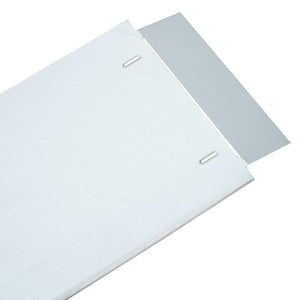 vidaXL Garden Edging 30 pcs Silver 100 x 25 x 0.07 cm Galvanised Steel