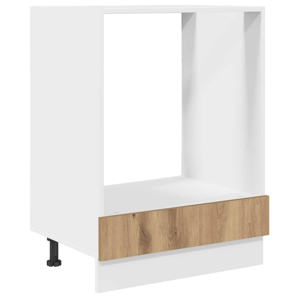 vidaXL Wall Cabinet Artisan Oak 60 x 46 x 81.5 cm Engineered Wood