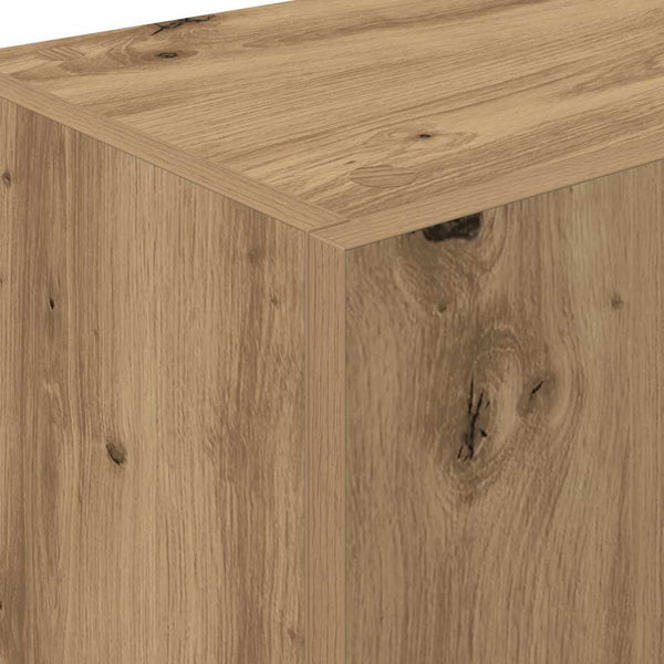 vidaXL Kitchen Sideboard with Drawers Artisan Oak 32 x 50 x 180 cm