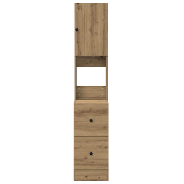 vidaXL Kitchen Sideboard with Drawers Artisan Oak 32 x 50 x 180 cm
