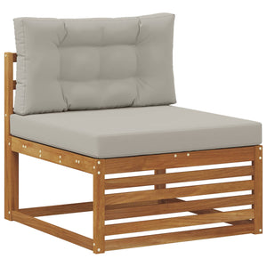 Outdoor Sofa Set mit Kissen, 4-teilig