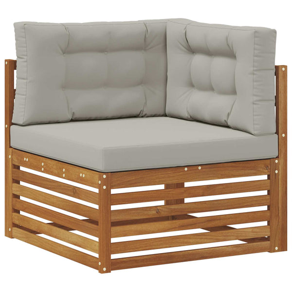 Outdoor Sofa Set mit Kissen, 4-teilig