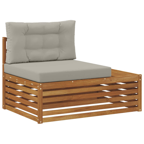 Outdoor Sofa Set mit Kissen, 4-teilig