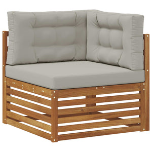 Outdoor Sofa Set mit Kissen, 6-teilig