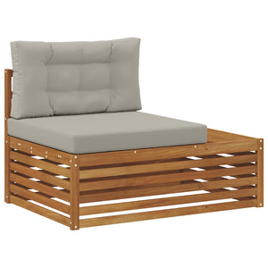 Outdoor Sofa Set mit Kissen, 6-teilig